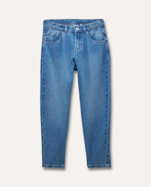 Slika Plave duge jeans hlače