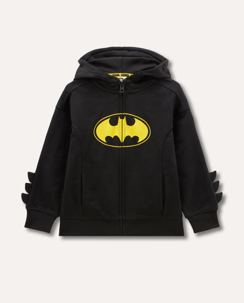 Slika Majica s Batman printom i patentnim zatvaračem