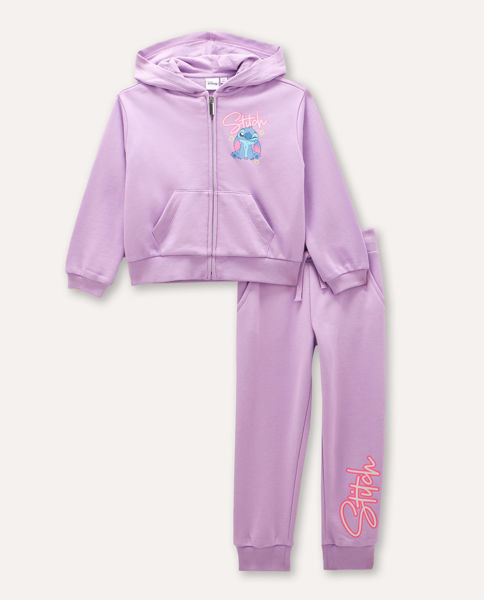 Slika Ljubičasti komplet sa Stitch printom
